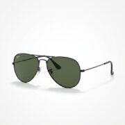 Black Aviator – Green Gradient Diamond Edition - Image 4