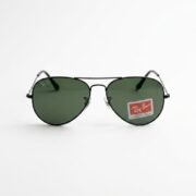 Black Aviator – Green Gradient Diamond Edition - Image 5