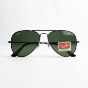 Black Aviator – Green Gradient Diamond Edition - Image 3