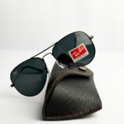 Black Aviator – Blue Gradient Diamond Edition - Image 4